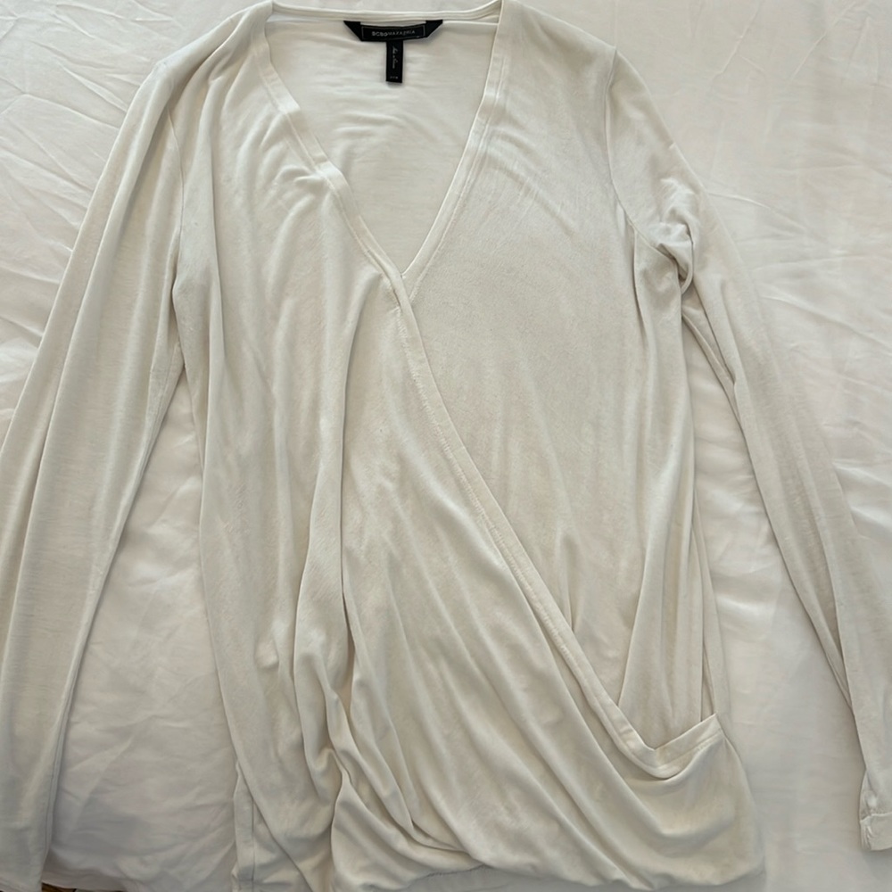 white long sleeve shirt
